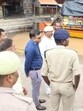 Police and district administration officials reviewing the rescue efforts. (HT Photo)