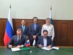 The agreement was signed at the Pakistan embassy in Moscow