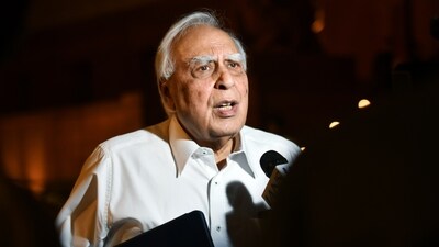 Rajya Sabha MP Kapil Sibal (ANI) Rajya Sabha MP Kapil Sibal (ANI)