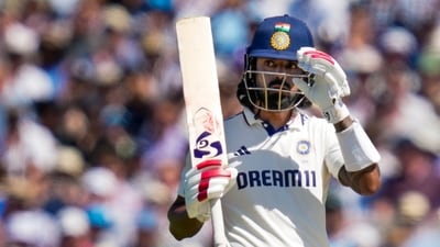 London: India's KL Rahul on the third day of the third test cricket match between India and England (PTI) London: India's KL Rahul on the third day of the third test cricket match between India and England (PTI)