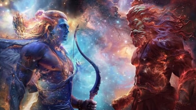 Ramayana's first motion poster unvieled on social media on Saturday, July 12.