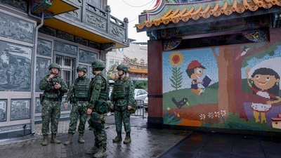 In response to China's action, Taiwan's armed forces deployed aircraft, naval ships, and coastal missile systems to monitor the situation. (Reuters/Representational Image)