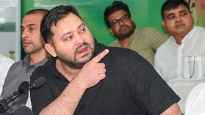 File photo of RJD leader Tejashwi Yadav. (ANI) File photo of RJD leader Tejashwi Yadav. (ANI)