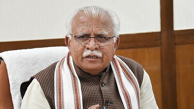 Former Haryana chief minister Manohar Lal Khattar reacted to the murder of Tennis player Radhika Yadav. (File Photo) Former Haryana chief minister Manohar Lal Khattar reacted to the murder of Tennis player Radhika Yadav. (File Photo)