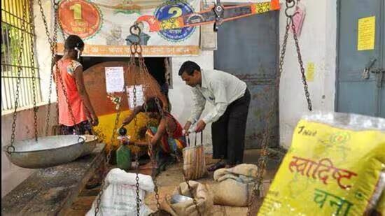 The initiative aims to eliminate bogus and ineligible beneficiaries, ensuring transparency in ration distribution. (HT Photo)