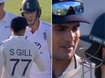Shubman Gill and Zak Crawley were involved in a heated confrontation. Shubman Gill and Zak Crawley were involved in a heated confrontation.