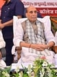 Defence minister Rajnath Singh (centre), UP deputy CM Brajesh Pathak (left) and president, Motilal Memorial Society, Kunwar Ujjwal Raman Singh, who is the Congress MP from Prayagraj, at an event in Lucknow on July 13. (Sourced) Defence minister Rajnath Singh (centre), UP deputy CM Brajesh Pathak (left) and president, Motilal Memorial Society, Kunwar Ujjwal Raman Singh, who is the Congress MP from Prayagraj, at an event in Lucknow on July 13. (Sourced)