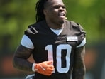 Quinshon Judkins arrested on domestic violence, battery charge in Florida (Mandatory Credit: Ken Blaze-Imagn Images)