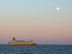 The Ro-Ro ferry boats have a facility to drive in from one side and drive out from another, thereby reducing the time of travel for the passengers 