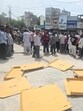 Sanjay Verma, 54, owner of a textile firm, was shot dead by three motorcycle-borne persons right outside his showroom in Abohar town at 10.15 am. (HT) Sanjay Verma, 54, owner of a textile firm, was shot dead by three motorcycle-borne persons right outside his showroom in Abohar town at 10.15 am. (HT)