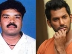 Tamil actor Vishal mourns the loss of stunt artist SM Raju, who died during a car stunt for Arya's film.
