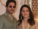 Shah Rukh Khan has shared wedding anniversary wishes for Anant Ambani and Radhika Merchant. Shah Rukh Khan has shared wedding anniversary wishes for Anant Ambani and Radhika Merchant.