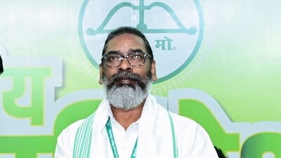 Jharkhand CM Hemant Soren is currently in Delhi attending to his father, who is undergoing medical treatment. (ANI) Jharkhand CM Hemant Soren is currently in Delhi attending to his father, who is undergoing medical treatment. (ANI)
