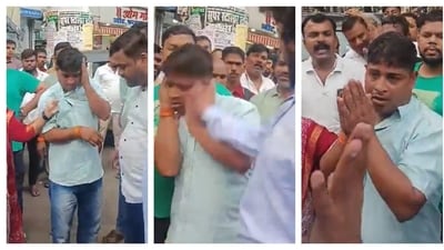 A video of the incident, which took place on Saturday, has gone viral on social media. (X) A video of the incident, which took place on Saturday, has gone viral on social media. (X)