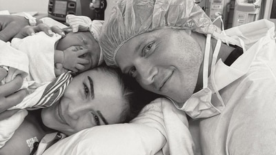 The model and former Miss Universe gave birth to a baby girl on July 13 (Ooliviaculpo/Instagram)