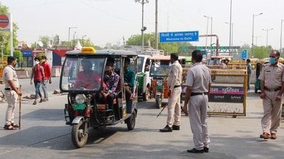 Mobile internet services were suspended in Haryana’s Nuh district. (PTI Photo) Mobile internet services were suspended in Haryana’s Nuh district. (PTI Photo)