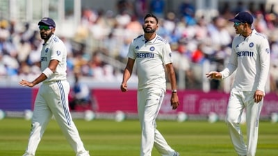 Mohammed Siraj was able to convince Shubman Gill to take the review and in the end, the Indian pacer was vindicated (PTI) Mohammed Siraj was able to convince Shubman Gill to take the review and in the end, the Indian pacer was vindicated (PTI)