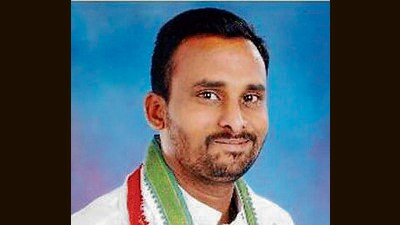 The MLA accused the BJP of poaching his party legislators and attempting to destabilise the state government by using central agencies to target 55 Congress legislators (HT photo) The MLA accused the BJP of poaching his party legislators and attempting to destabilise the state government by using central agencies to target 55 Congress legislators (HT photo)