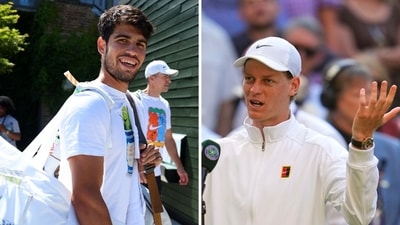 Jannik Sinner or Carlos Alcaraz, Which Wimbledon 2025 finalist has a higher net worth? (REUTERS/Toby Melville, AP Photo/Kirsty Wigglesworth) Jannik Sinner or Carlos Alcaraz, Which Wimbledon 2025 finalist has a higher net worth? (REUTERS/Toby Melville, AP Photo/Kirsty Wigglesworth)