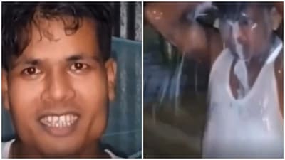 Manik Ali reportedly said that his wife kept eloping but he did not say anything for the same of his family. (Screemgrab/X/@ForMenIndia_) Manik Ali reportedly said that his wife kept eloping but he did not say anything for the same of his family. (Screemgrab/X/@ForMenIndia_)