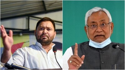 Bihar opposition leader Tejashwi Yadav (left)), and chief minister Nitish Kumar (right). (File Photo) Bihar opposition leader Tejashwi Yadav (left)), and chief minister Nitish Kumar (right). (File Photo)