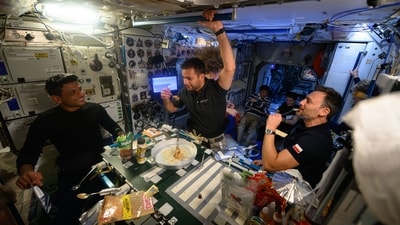 With the Axiom 4 mission India sent an astronaut for the first time to the ISS. (X/@JonnyKimUSA) With the Axiom 4 mission India sent an astronaut for the first time to the ISS. (X/@JonnyKimUSA)