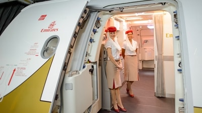 An Emirates flight attendant on the perks and requirements of her job (Representational image) An Emirates flight attendant on the perks and requirements of her job (Representational image)