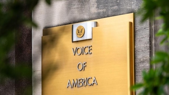 The Voice of America’s headquarters in Washington, D.C.