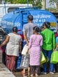 A DJB tanker supplies water to residents of New Ashok Nagar. (HT Archive) A DJB tanker supplies water to residents of New Ashok Nagar. (HT Archive)
