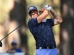 The incident involving Aaron Rodgers nearly hitting a child during a golf outing generates controversy on social media. (Photo by Eakin Howard / GETTY IMAGES NORTH AMERICA / Getty Images via AFP)
