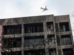 The crash site of Air India's Boeing 787-8 aircraft, which was operating flight AI171 from Ahmedabad to London on June 12. The crash site of Air India's Boeing 787-8 aircraft, which was operating flight AI171 from Ahmedabad to London on June 12.
