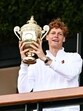 Jannik Sinner downed defending champion Carlos Alcaraz 4-6, 6-4, 6-4, 6-4 on Sunday to win his first Wimbledon title. (AFP)