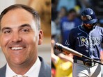 Patrick Zalupski (L, Source: Board of Trustees, University of Florida) and Tampa Bay Rays third base Junior Caminero (Source: Reuters) Patrick Zalupski (L, Source: Board of Trustees, University of Florida) and Tampa Bay Rays third base Junior Caminero (Source: Reuters)