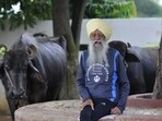 Fauja Singh, after migrating to England in the 1990s, took up running seriously at the age of 89. Fauja Singh, after migrating to England in the 1990s, took up running seriously at the age of 89.