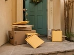 A Chinese woman addicted to online shopping filled her home with unopened parcels.