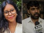 Paras Chhikara (R), the neighbour, said he saw Sneha at around 5:30 am on July 7 when he returned from work. Paras Chhikara (R), the neighbour, said he saw Sneha at around 5:30 am on July 7 when he returned from work.