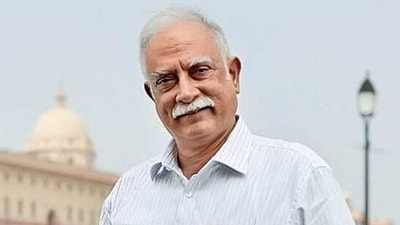 Raju also fought the Lok Sabha elections from the Vizianagaram constituency in 2014 and won. (@BJP4Goa ) Raju also fought the Lok Sabha elections from the Vizianagaram constituency in 2014 and won. (@BJP4Goa )