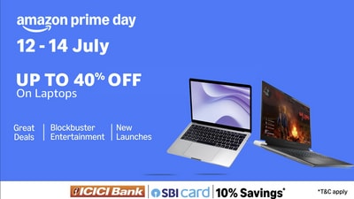 Join the Prime Day sale and enjoy big discounts on laptops for students.