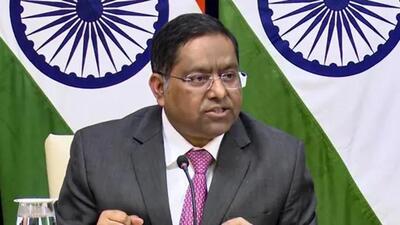 External affairs ministry spokesperson Randhir Jaiswal. (File Photo)