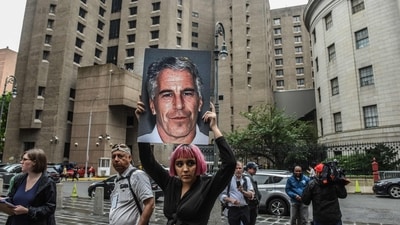 Conservatives, led by key figures in the MAGA movement, have pressed unsubstantiated claims that Epstein was murdered. (AFP) Conservatives, led by key figures in the MAGA movement, have pressed unsubstantiated claims that Epstein was murdered. (AFP)
