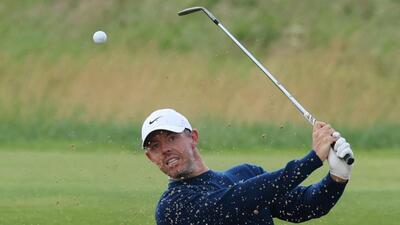 It will be the second time Rory McIlroy has competed in his own country in the British Open after the tournament was staged at Royal Portrush in 2019. (REUTERS)