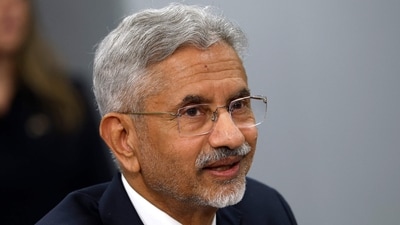 External Affairs Minister S Jaishankar is visiting China this week, his first visit to the country since the 2020 Galwan Valley clash. (Getty Images via AFP) External Affairs Minister S Jaishankar is visiting China this week, his first visit to the country since the 2020 Galwan Valley clash. (Getty Images via AFP)