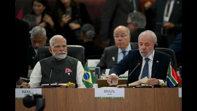 There is far more interplay between Sao Paulo and Mumbai than there is between Brasilia and New Delhi. (AFP)