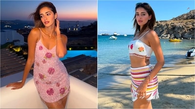 Ananya Panday turns heads in Mykonos with her chic vacation wardrobe. (Instagram/@ananyapanday) Ananya Panday turns heads in Mykonos with her chic vacation wardrobe. (Instagram/@ananyapanday)