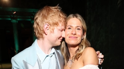 Ed Sheeran with wife Cherry Seaborn Ed Sheeran with wife Cherry Seaborn