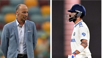 Nasser Hussain and Virat Kohli