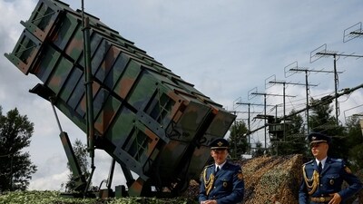 A Patriot air-defense system in Ukraine last year. A Patriot air-defense system in Ukraine last year.