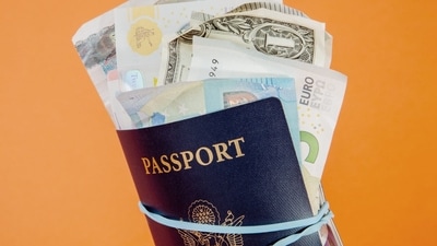 The dollar has tumbled 13% against the euro this year.