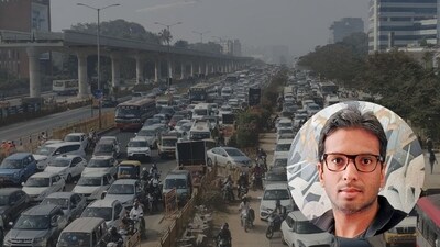 Prashant Pitti expressed frustration after spending over two hours covering just 11 km on Outer Ring Road late Saturday night.