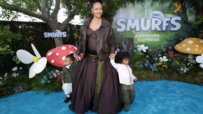 Smurfs sees Rihanna play Smurfette, the sole female Smurf in the reboot of The Smurfs film series.&nbsp; (REUTERS)